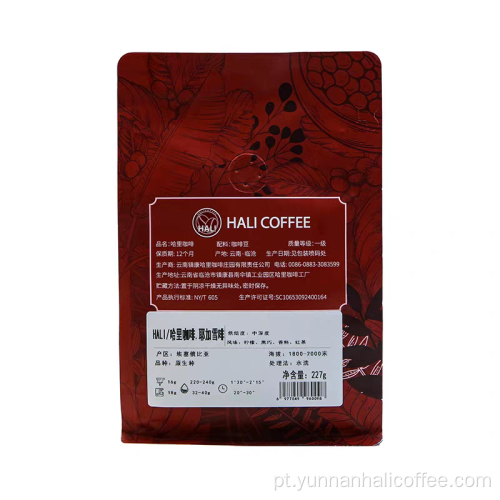 Grãos de café Hali Etiópia Yirgacheffe